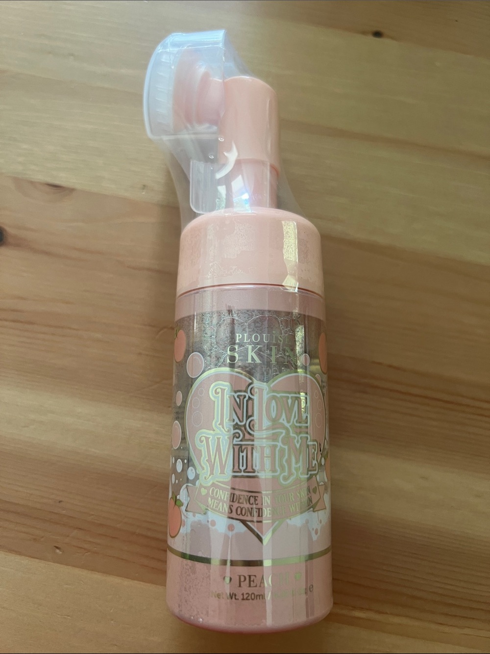 PLouise In Love With Me Peach Foaming Cleanser